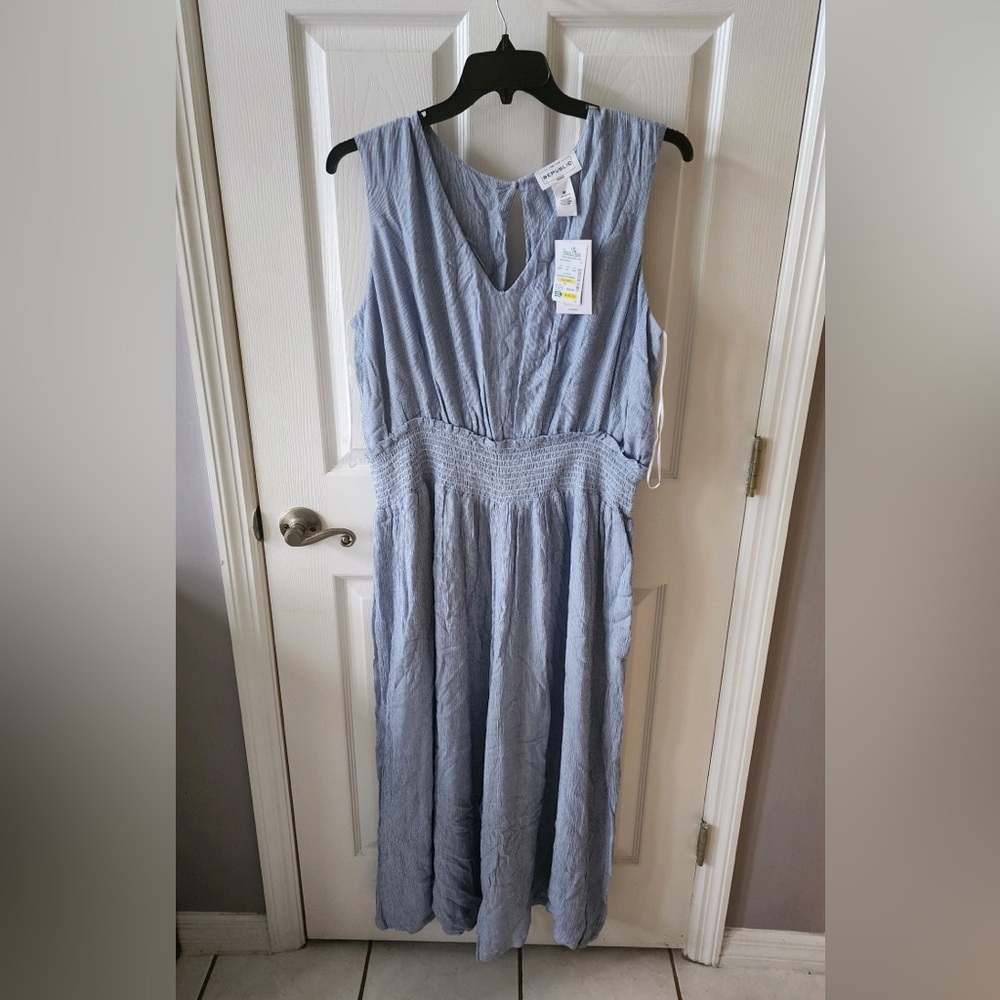 For The Republic NWT Crop Jumpsuit 2X